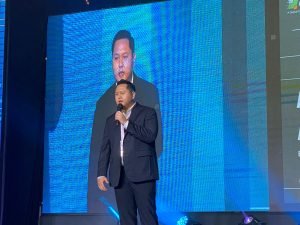 CEO EDGE DC Stephanus Oscar di sesi keynote Virtus Showcase 2022