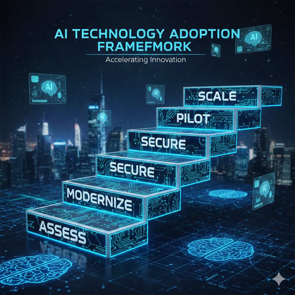 5 phase AI readiness framework roadmap